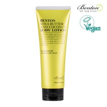 [벤튼] 시어버터 앤 코코넛 바디로션 250ml, 1개