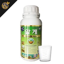[비료컴퍼니] 알게500ml 코리아아그로 서리 냉해 약해 피해 아미노산 비타민 미네랄 식물 영양제 비료 원예 화분 화초 마늘 양파 냉해 약해 치료
