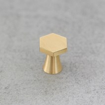 남선 가구손잡이 미니 육각 골드무광 싱크대 장식장 서랍장 장롱 붙박이장 신발장 욕실장 책상