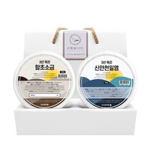 (3년묵은신안천일염) 함초 굵은 소금 2종세트 300gx2 (장례답례품/장례식답례품/조문답례품/조의답례품/환갑답례품/회갑답례품/칠순답례품/팔순답례품/, 옵션을선택해주세요:세트선택:함초굵은소금-함초굵은소금, 상세페이지 참조3