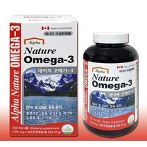 [순수한삼] 네이쳐오메가3 1001mg x 365 캡슐 EPA+DHA 700mg / 오메가쓰리, 상세페이지 참조, 상세페이지 참조
