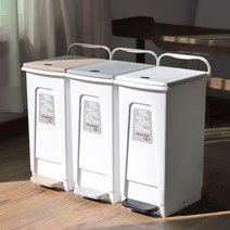 모던 디자인 인테리어 심플 페달휴지통 15L 20L, 노블페달휴지통 20L (그레이), 1개