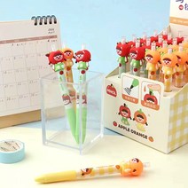 [iwoori] 피규어 무한연필 연필100자루 분량 닳지않는 연필심, 애플걸