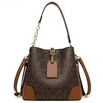 ANYOU 여성 가방 패션 복고 버킷백 숄더백 크로스백 캐주얼