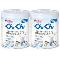 Wakodo Gungun Baby Follow-Up Milk 와코도 군군 후기 분유 (9-36개월) 300g 2개