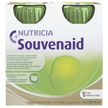 Nutricia Souvenaid Memory Drink Cappuccino 뉴트리시아 수버네이드 메모리 드링크 카푸치노 125ml 4팩