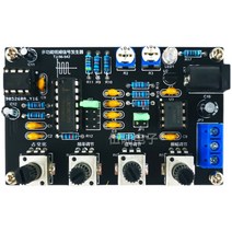 신호발생기 다기능 파형 저주파 DIY 키트 함수발생기, D.본체 (아크릴 쉘 12V 전원 어댑터)