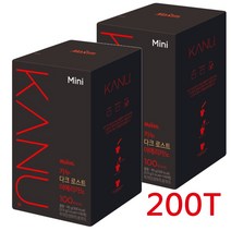 카누 미니 다크로스트 아메리카노 200T (100T+100T), 90g, 2통, 100개입