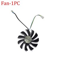 그래픽카드 GTX1080Ti 비디오 카드 팬 ZOTAC GeForce GTX 1080 Ti AMP Edition ZT-P10810D-10P 그래픽 냉각, 01 Fan - 1PC