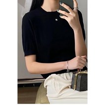 반집업 맨투맨 브이넥 뜨거운 판매 봄과 여름 캐시미어 여성용 반팔 스웨터와 풀오버 여성 o-넥 반팔 점퍼 탑