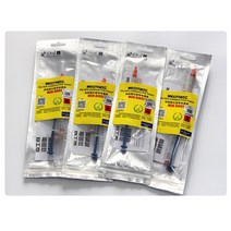 납땜 페이스트 용접 PASTE 플럭스 솔더페이스트 오리지널 메카닉 100% 실버 전도성 0.2 0.3 0.4 1.0ML 접착제 와이어 전기 페인트 PCB 수리, [04] 1ML