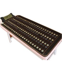 옥장판 옥돌매트 깔개 전자파차단 게르마늄찜질기 난방 매트리스 이중 온도, 90cm x 190cm, 스타일 식스 비취