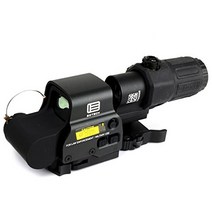 EoTech XPS-3 타입 도트 사이트 & G33-STS 타입 3배 부스터 세트 NEW 마킹 ver 블랙
