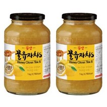 꽃샘 꿀유자차S 2kg, 10개