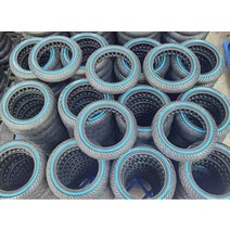 경운기 타이어 스쿠터 중공 타이어 앞뒤 바퀴 범용 고무 높은 탄성 8 12x2 인치, 03 1pcs