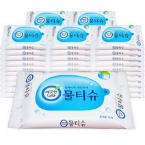 깨끗한나라 페퍼민트 물티슈 휴대용 10매 50팩