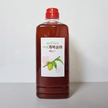 대용량 야생 개복숭아 발효액 엑기스 효소 진액, 1000ml_대용량, 발효액 1000ml_대용량