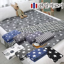 무배 한일의료기 침대 전기장판 전자파없는 빨아쓰는 전기매트 EMF전기요, 2.EMF면혼방전기요 마운틴그레이(소)