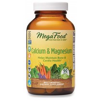 메가푸드 칼슘 마그네슘 MegaFood Calcium Magnesium 90정, 1개