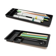 매표화학 펜접시/W83xL260xH16mm/001648/펜접시/정리함, 펜접시A