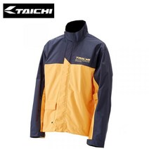 RS TAICHI 일본 수입 오토바이 레이싱 저지 분할 비옷 바지 통기성 사계절 배달용 세트 스쿠터 우비 판초우의 바이크, 옐로우 슈트