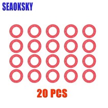 보트 엔진 선외기 Hide 용 레드 씰 가스켓 하부 케이싱, 빨간색