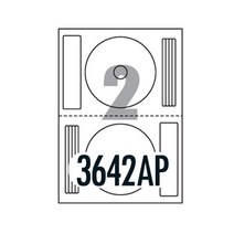 [폼텍] 잉크젯전용 CD라벨 PS-3642AP (10매 / 17.5mm)