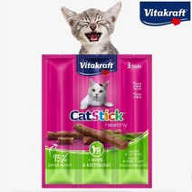 비타크래프트 캣스틱 치킨&캣그라스 3p