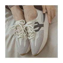슈벅 푹신 가죽 경량 메모리폼 운동화 키높이 여성 스니커즈 3.5cm