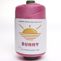 삼남뜨개실 써니 230g 5+1 pp사 가방실 소품실 대용량 모자실 가벼운실, SUNNY, 17 딥 핑크