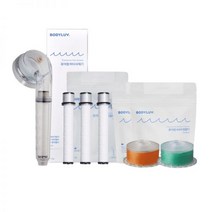 바디럽 6개월세트 퓨 비타 필터 샤워기+퓨어필터1box3개입+비타필터2개염소제거, [NEW] 우디오렌지_플라워가든