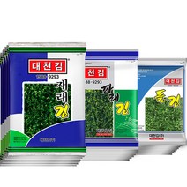 대천김 재래김/파래김/돌김 30봉(10봉 x 3세트)/구운김/조미김/전장김, 04.재래김10+파래김10+돌김10(총30봉), 선택완료