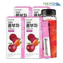 더존건강 더조은 콤부차 ABC주스 10포 4박스 전용보틀, 선택완료, 단품없음