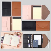 아날로그 슈프림 메모패드 바인더 A5 리갈 노트 패드, 03 2단형 핑크