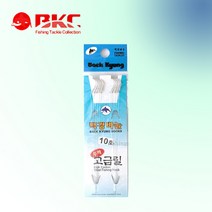 백경 우럭 농어 고급릴 선상낚시 외바늘 모듬채비, 10호