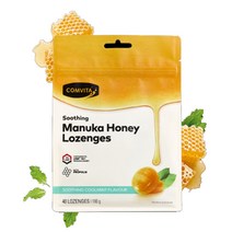 콤비타(Comvita) 콤비타 UMF10+ 마누카꿀 사탕-쿨민트 맛 40개입, 본문참고, 1개