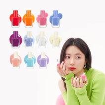 1+1 롬앤 무드 페블 네일 / 밀크 그로서리&에너제틱 브라이트 7.0g 7g 115342, 16 마망 베리 (유통기한 1년 미만), W04 베이비 피치