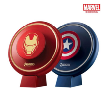 에어텍 마블 탁상용 소형 공기청정기 아이언맨 캡틴아메리카, 캡팀아메리카(블루)