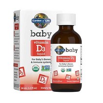 가든오브라이프 Garden of Life Baby Vitamin D3 Liquid 600 IU 베이비 비타민 액상 (56mL), 1개, 1
