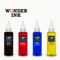 원더잉크 캐논 E560 E569 E569S PG64 CL74 리필잉크 호환 보충잉크 무한공급기전용 100ML 500ML 개별색상 옵션선택, 2. 500ML(소분캡포함), 1. 검정색