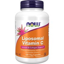 나우푸드 NOW 리포소말 비타민C Liposomal Vitamin C 이뮨 120캡슐 1000MG, 120정, 1개, 120개