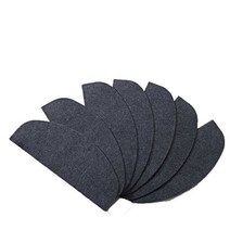 계단 장식 미끄럼방지 7pcs 세트 55x21cm pvc 접착 밟아 자유롭게 컷 러그, 협력사, 회색