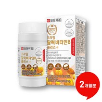 프라임 활력 비타민B 플러스 60정, 1박스, 60정 2개월분