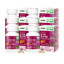 GNM자연의품격 건강한간 유기농밀크씨슬 30정 6개
