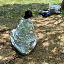 캠핑 등산 비상용 은박담요 210x130 재난용품 생존키트 비박, 벤타샵상품선택, 상세페이지 참조