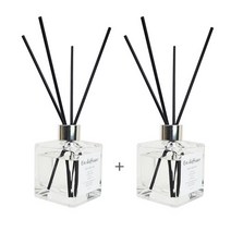 대용량디퓨저 네추럴 이앤디퓨저26종 향기 프리미엄향 200ml+200ml 식물성베이스 스틱16개 쏟아짐방지마개 실내용 디퓨저 방향제 패키지1+1, 블랙체리