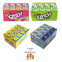 롯데제과 왓따 23g 콜라 16개 + 망고 16개 + 청포도 16개 + 복숭아 16개 (합64개) + (사은품 크루드사탕 6.5g 3개)