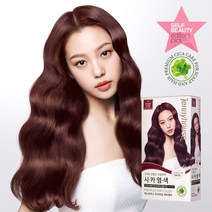 제니하우스 프리미엄 헤어컬러 시카염색약 7종 택1, 로즈골드브라운7RB