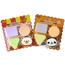 D 미니 연필깎이 연필깎기 미술용 캐릭터 귀여운 소형연필깎이 세트 펜슬샤프너, 1000 쿠키연필깎이세트