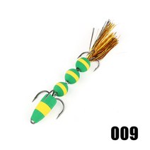W.P.E 낚시 미끼 크기 L 여러 가지 빛깔의 부드러운 인공 미끼베이스 태클 Wobbl, 1PCS, 08 PMGC-L-009, 1개